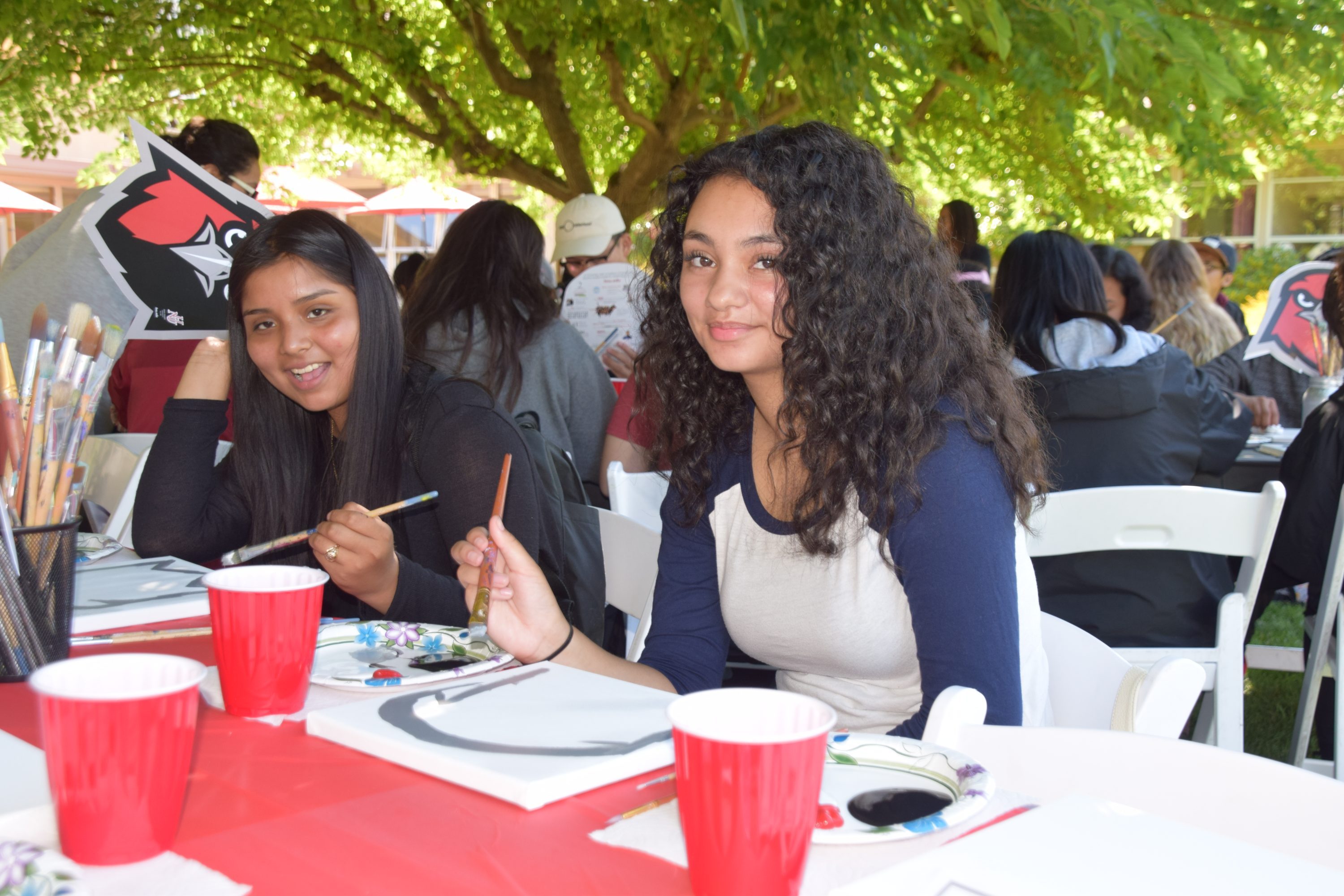 Student Ambassadors at Hawk Day