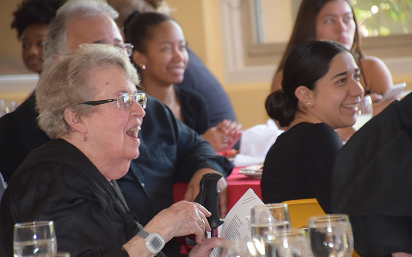 Holy Names University community members celebrating Founders' Day 2019