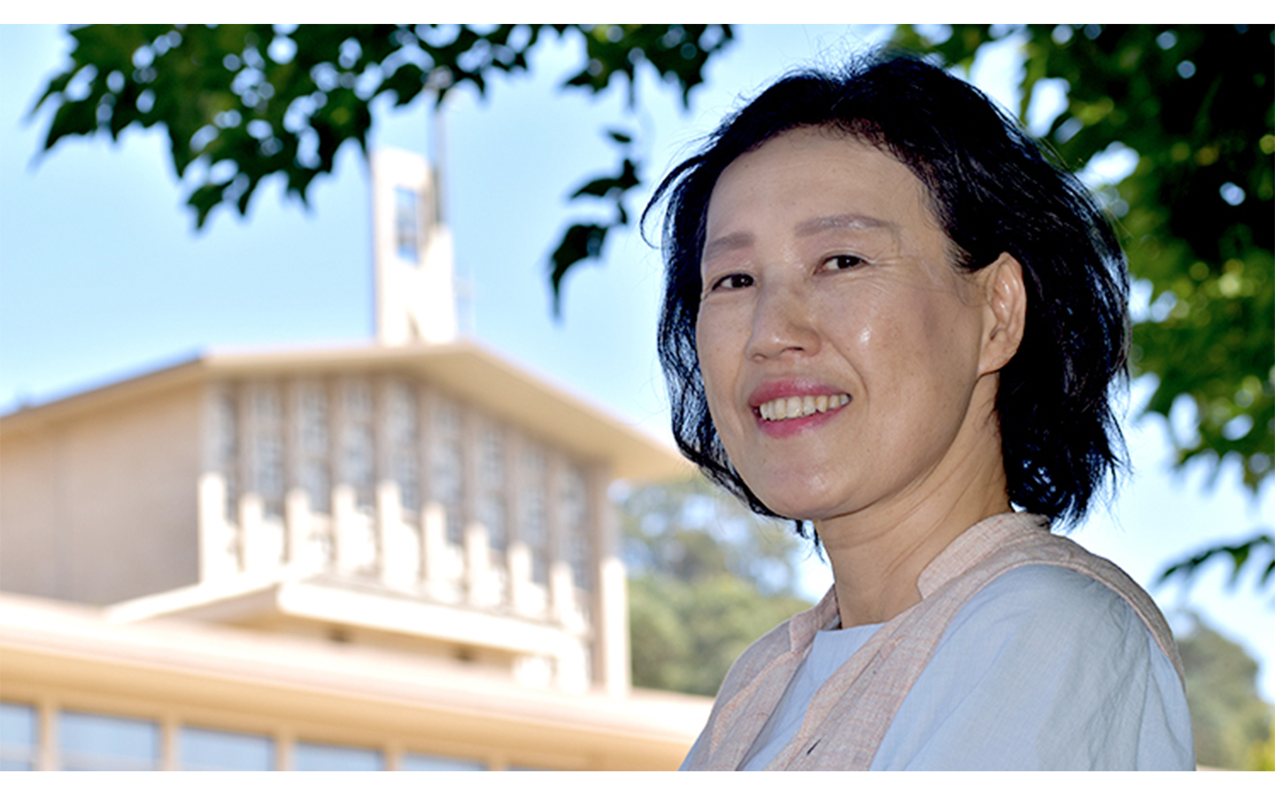 associate professor of religious studies and philosophy Sister Sophia Park