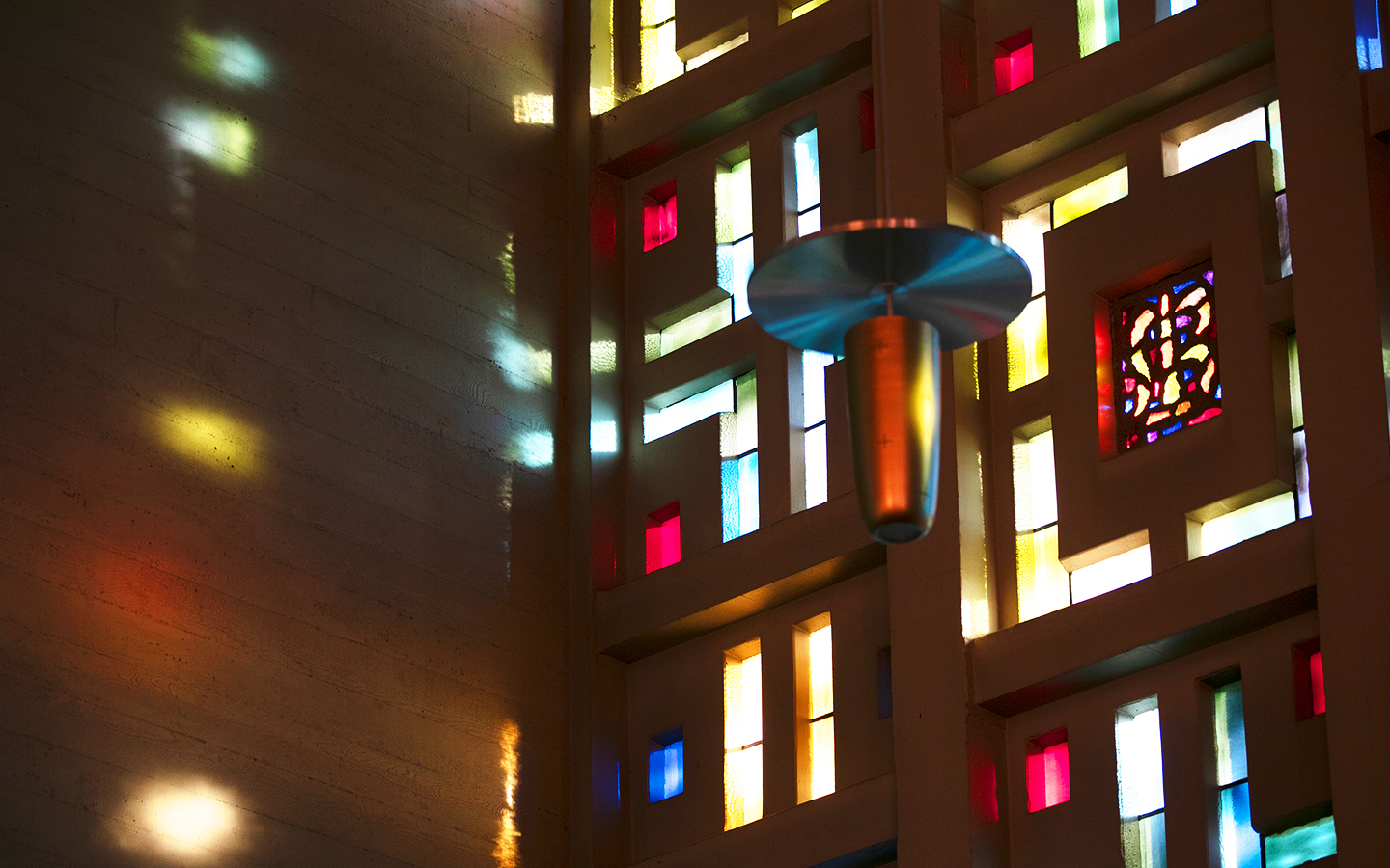 Inside the chapel at HNU