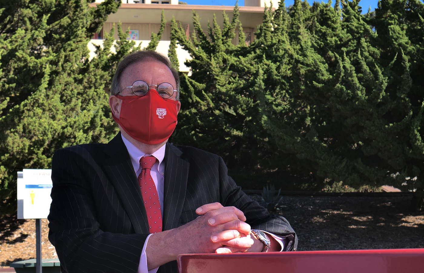 HNU President Mike Groener