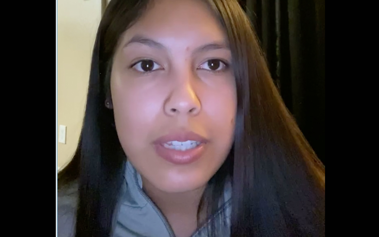 Holy Names University student Karina Gonzalez